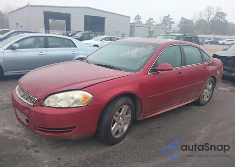 2014 Chevrolet Impala Limited Lt из США, поврежденный, VIN 2G1WB5E36E1132110
